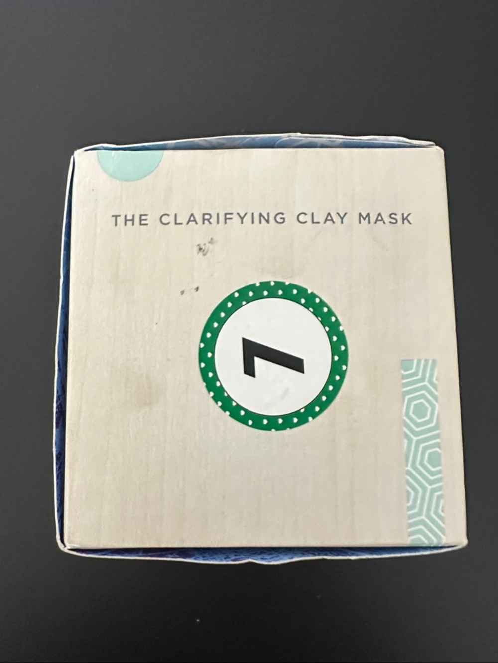 Tatcha Clarifying Clay Mask in Cream Box with Teal Accent - Picture 3 of 6